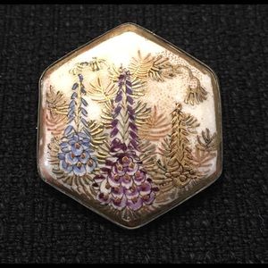 Vintage Satsuma pin